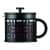 Купить Чайник Bodum Eileen заварочный с прессом, черный, 1,5 л по низкой цене