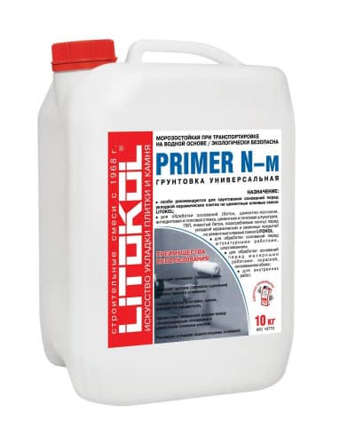 Купить Грунтовка LITOKOL Primer N-м 10 кг по низкой цене