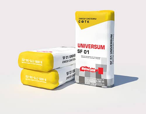 Купить Клей SF 01 Universum для плит теплоизоляции по низкой цене