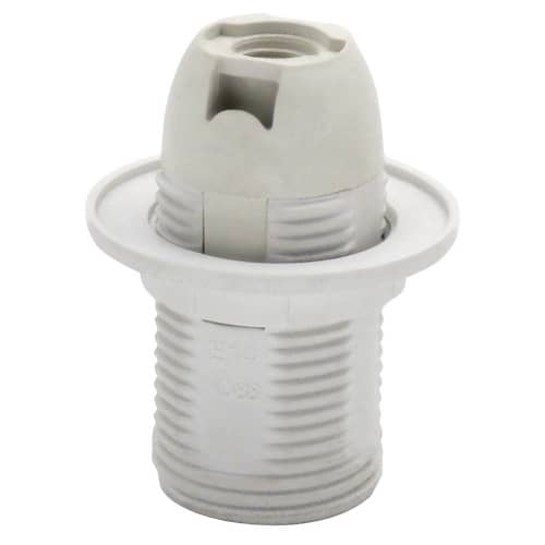 Купить Патрон с кольцом E14 DORI белый по низкой цене