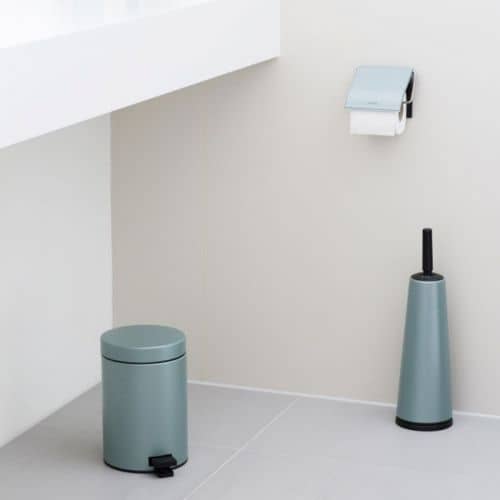 Купить Держатель для туалетной бумаги Brabantia Classic мятный металлик по низкой цене