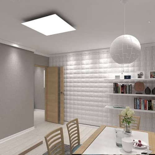 3D панель стеновая Relieffo Fiber 052 из пенополиуретана 600x600x30 мм