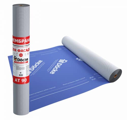 Купить Мембрана Docke АT 90 супердиффузионная, трехслойная, фасадная, 70 м2 по низкой цене