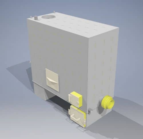 Купить Котел твердотопливный на дровах 100 кВт по низкой цене