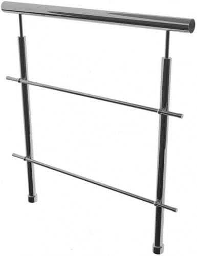 Купить Перила (ограждение) из нержавеющей стали, 2 ригеля по низкой цене