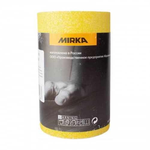 Купить Бумага Mirka Mirox шлифовальная 115 мм Р80 рулон 5 м по низкой цене