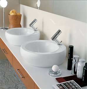 Купить Раковина Laufen Alessi One накладная, белая, универсальная по низкой цене