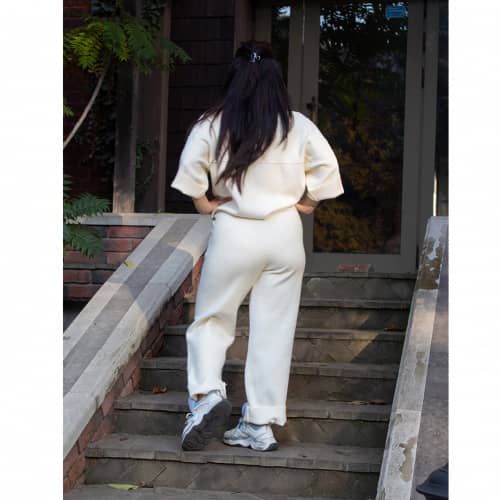 Купить Костюм Lara FF06223ABSU бежевый по низкой цене