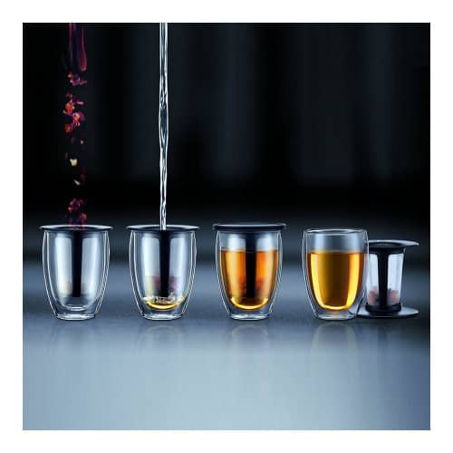 Купить Термобокал с фильтром BODUM Tea For One, 0.35л, цвет белый по низкой цене