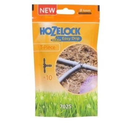 Купить Тройник Hozelock 7025 4 мм 10 штук по низкой цене