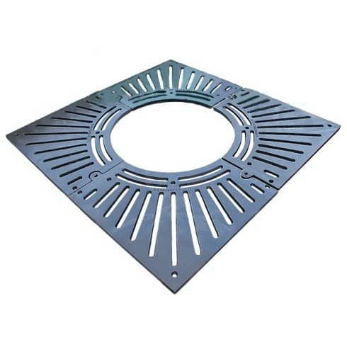 Купить Решетка Standartpark РП-120 120-СЧ чугунная квадратная приствольная 1000х1000х25 мм по низкой цене