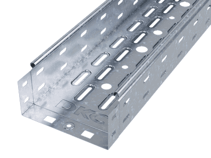 Купить Лоток листовой перфорированный 100х80 L3000 сталь 0.7мм DKC 35302 по низкой цене