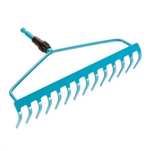 Купить Грабли Gardena 3168 изогнутые без черенка 36 см по низкой цене