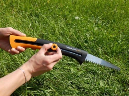 Купить Пила Fiskars Xtract SW75 123880 садовая большая по низкой цене