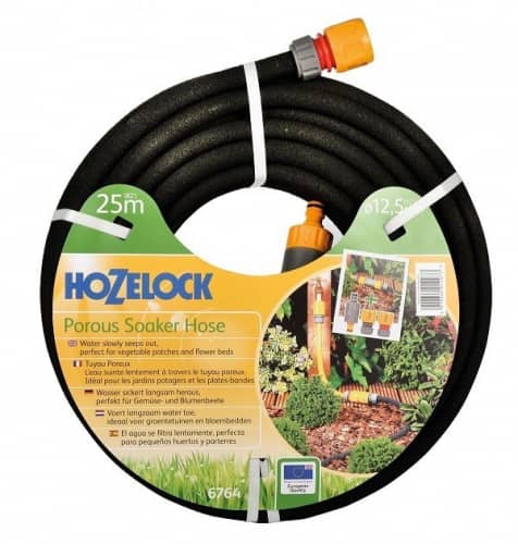 Купить Шланг Hozelock 6764 пористый 12,5 мм 25 м по низкой цене
