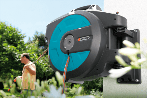 Купить Катушка Gardena для шлангов настенная автоматическая 35 с комплектом 08024-20.000.00 по низкой цене