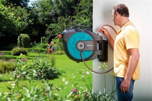 Купить Катушка Gardena для шлангов настенная автоматическая 35 с комплектом 08024-20.000.00 по низкой цене