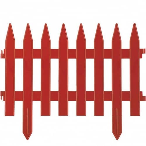 Купить Забор Grinda Классика 422201-T терракот декоративный по низкой цене