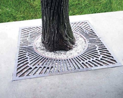 Купить Решетка Standartpark РП-120 120-СЧ чугунная квадратная приствольная 1000х1000х25 мм по низкой цене