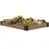 Купить Ограждение Garden Dreams ДПК для грядки 80х120х15 см по низкой цене