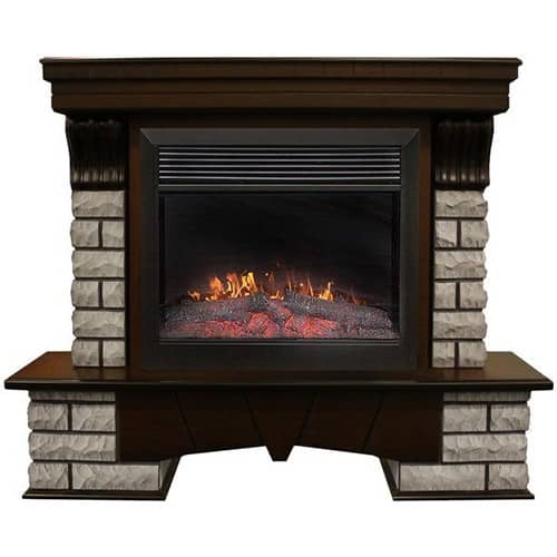 Купить Электрокамин Real Flame Country Rock 26 c очагом Moonblaze по низкой цене