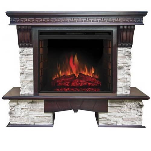 Купить Электрокамин Real Flame Rockland 26 c очагом Epsilon 26 S IR по низкой цене