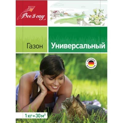 Купить Трава Все в сад газонная Универсальная смесь 10 кг по низкой цене