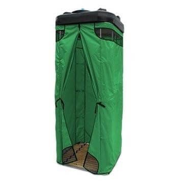 Купить Кабина Экопром Rostok душевая без бака зеленая по низкой цене