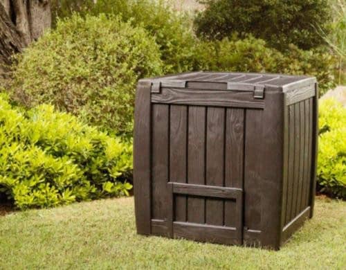 Купить Компостер Keter Deco Composter коричневый 340 л по низкой цене