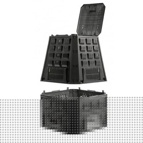 Купить Компостер Prosperplast Evogreen IKEV850C-S411 черный 850 л по низкой цене