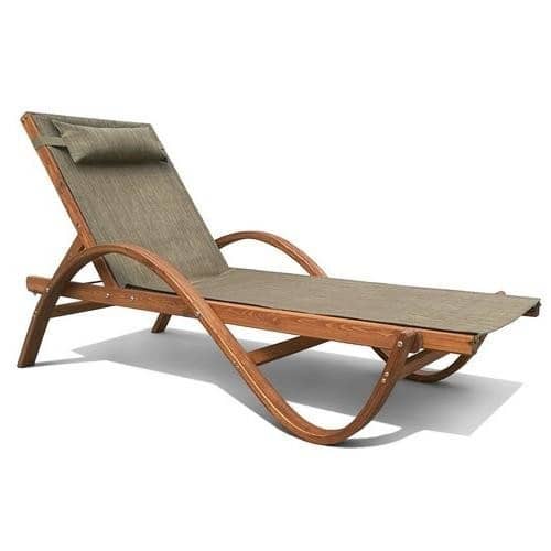 Купить Шезлонг-лежак Афина-Мебель AFM-511 Olive Мальта оливковый по низкой цене
