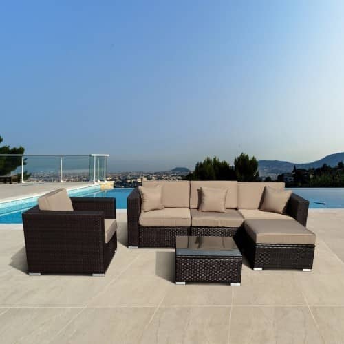Купить Комплект мебели Афина-Мебель YR821 Brown коричневый по низкой цене