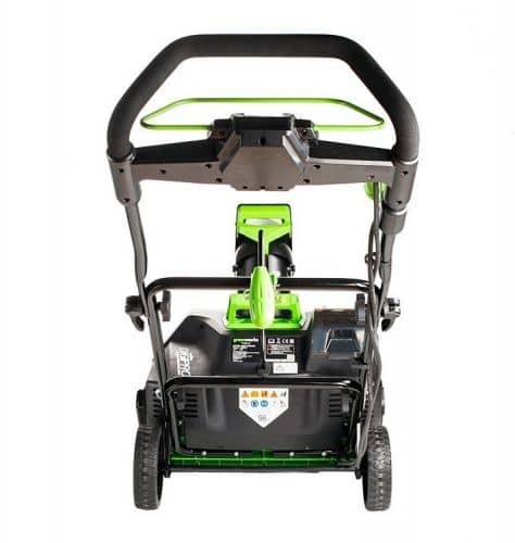 Купить Снегоуборщик Greenworks GD40SB аккумуляторный без аккумулятора по низкой цене