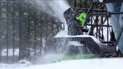 Купить Снегоуборщик Greenworks 80V GD80SB аккумуляторный без аккумулятора по низкой цене