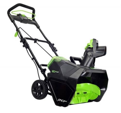 Купить Снегоуборщик Greenworks 80V GD80SB аккумуляторный без аккумулятора по низкой цене