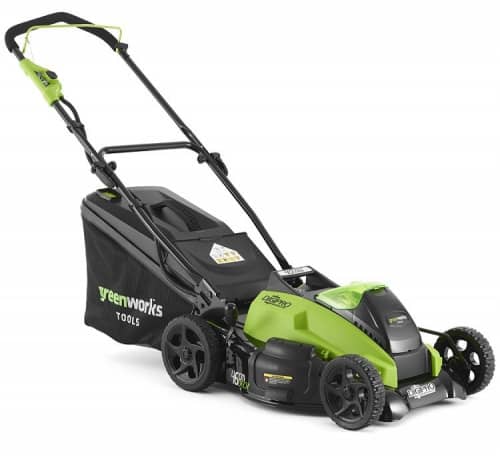 Купить Газонокосилка Greenworks GD40LM45 аккумуляторная без аккумулятора и зарядного устройства по низкой цене