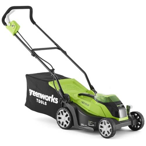 Купить Газонокосилка Greenworks G40LM35K2 аккумуляторная по низкой цене