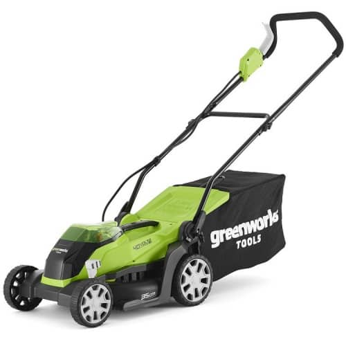 Купить Газонокосилка Greenworks G40LM35K2 аккумуляторная по низкой цене