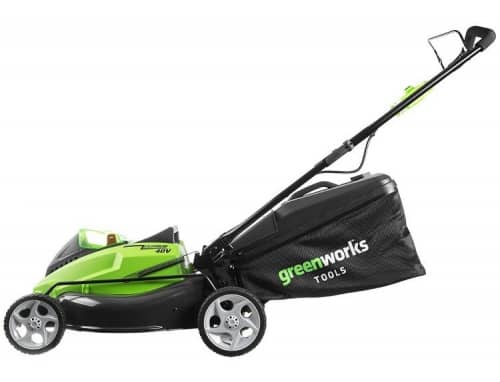 Купить Газонокосилка Greenworks G40LM45 аккумуляторная без аккумулятора и зарядного устройства по низкой цене
