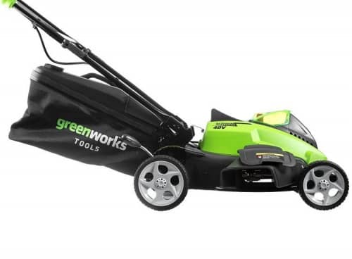 Купить Газонокосилка Greenworks G40LM45 аккумуляторная без аккумулятора и зарядного устройства по низкой цене