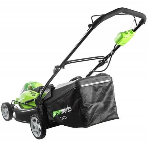 Купить Газонокосилка Greenworks G40LM45 аккумуляторная без аккумулятора и зарядного устройства по низкой цене