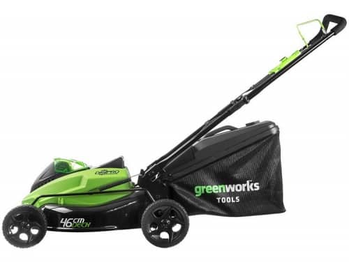 Купить Газонокосилка Greenworks GD40LM45K4 аккумуляторная по низкой цене