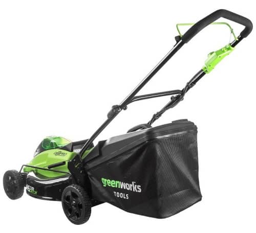 Купить Газонокосилка Greenworks GD40LM45K4 аккумуляторная по низкой цене