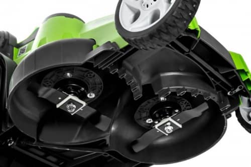 Купить Газонокосилка Greenworks G-MAX 40V TwinForce G40LM49DBK3 аккумуляторная по низкой цене