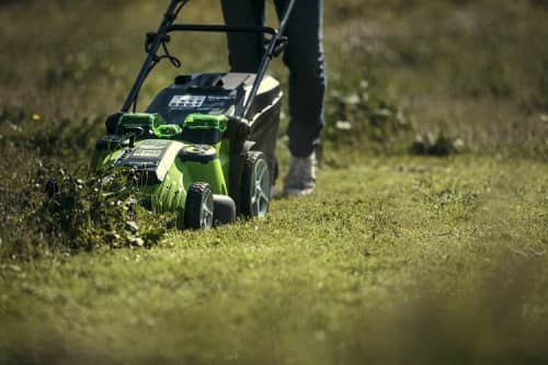 Купить Газонокосилка Greenworks G40LM49DBK4 TwinForce аккумуляторная по низкой цене