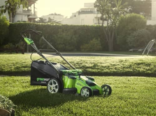 Купить Газонокосилка Greenworks G40LM49DBK4 TwinForce аккумуляторная по низкой цене