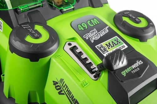 Купить Газонокосилка Greenworks G40LM49DBK4 TwinForce аккумуляторная по низкой цене