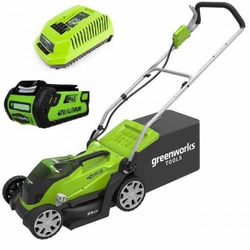 Купить Газонокосилка Greenworks G-MAX 40V G40LM35K6 аккумуляторная по низкой цене