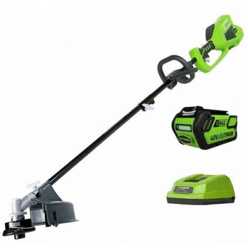 Купить Триммер Greenworks GD40BCK6 аккумуляторный по низкой цене