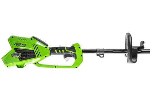 Купить Триммер Greenworks GD40BC аккумуляторный бесщёточный без аккумулятора и зарядного устройства по низкой цене